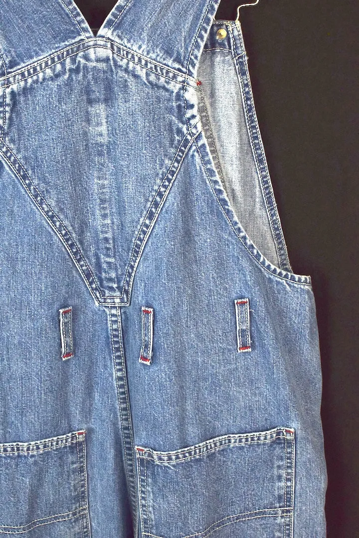 80s Dungarees Brand Denim Overalls