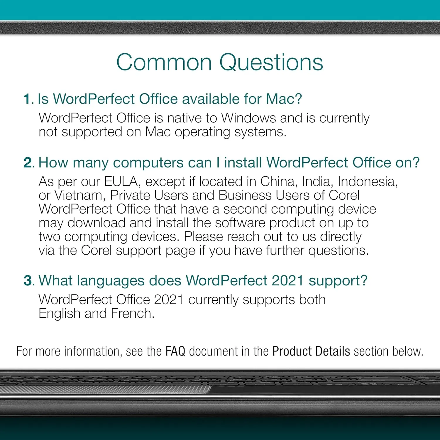 Corel WordPerfect Office Home & Student 2021 | Office Suite of Word Processor, Spreadsheets & Presentation Software [PC Disc]