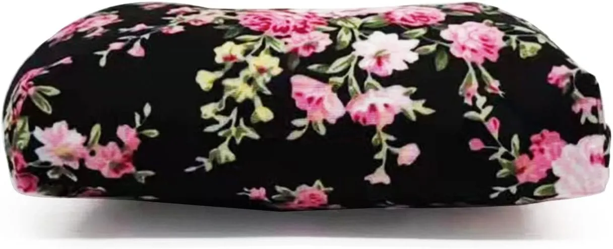 Cute Floral Buckle Coin Purses Vintage Pouch Kiss-lock Change Purse Wallets