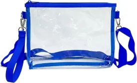 ONEART Clear Purse PVC Clear Crossbody Bag Stadium Approved with Adjustable Strap for Concert Sport Event