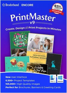 PrintMaster Platinum v9 [Mac Download]