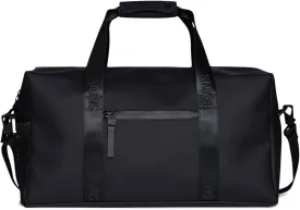 RAINS Trail Gym Bag - Waterproof Sports Bag for Men and Women - Bag for Sports, the Gym, Fitnes (Black)