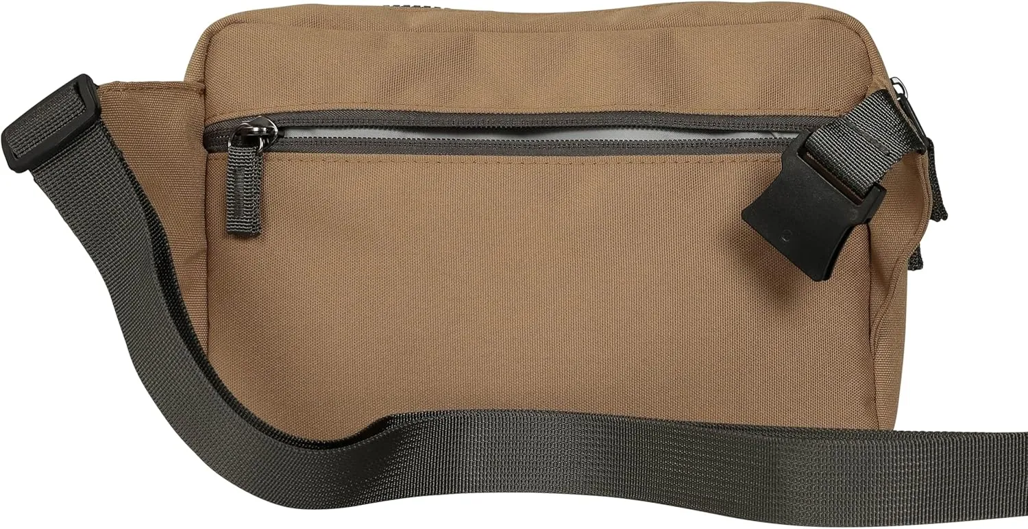 Red Rovr Everyday Joey Belt Bag | Organization & Zipper pockets |Adjustable Strap for All Ages (Toffee)