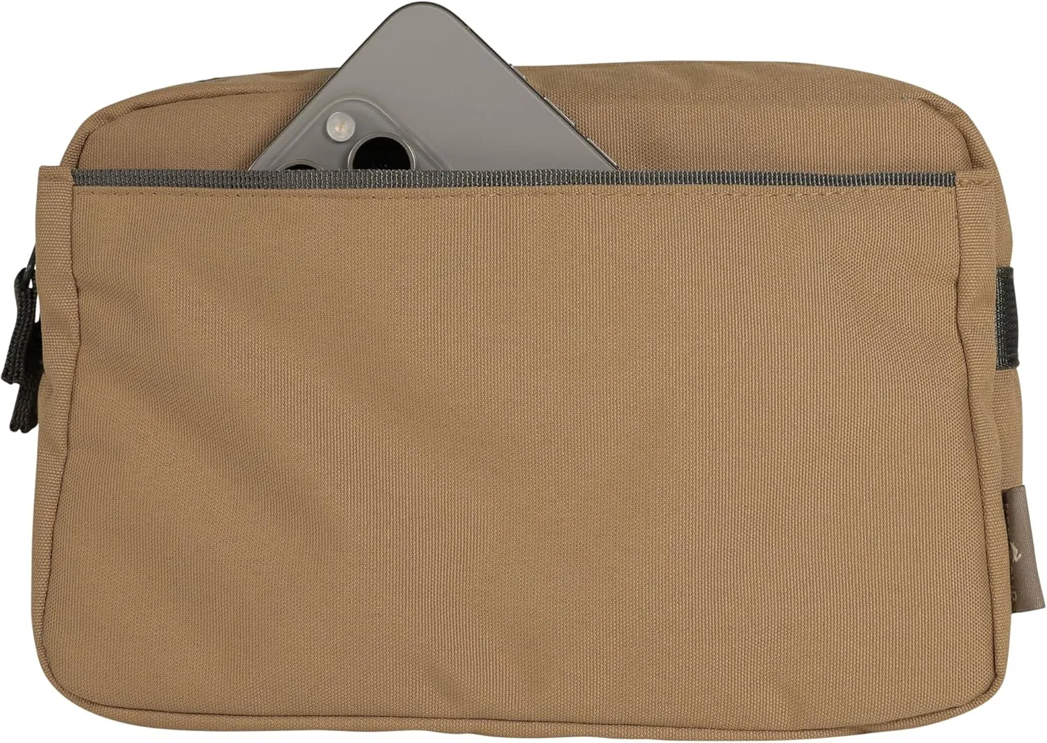 Red Rovr Everyday Joey Belt Bag | Organization & Zipper pockets |Adjustable Strap for All Ages (Toffee)
