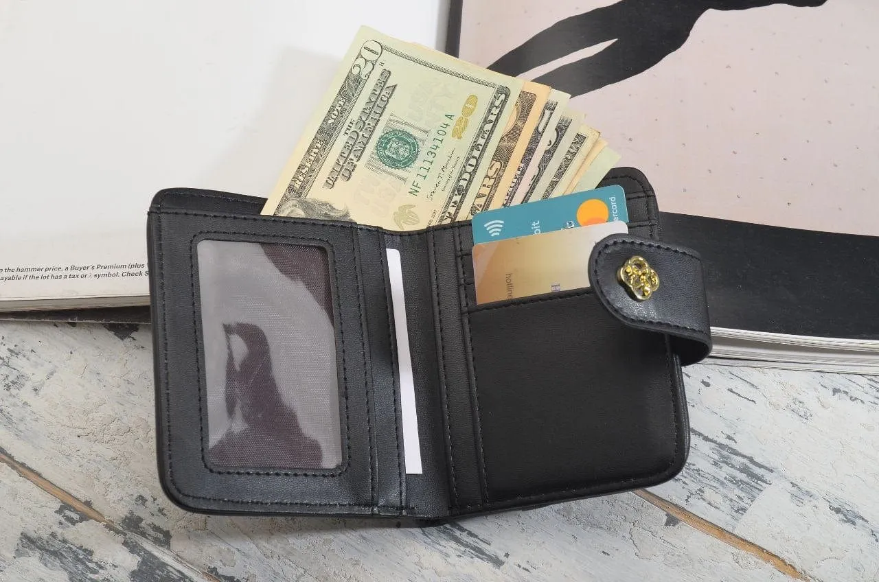 Small Capsule Side Wallet  - Brown