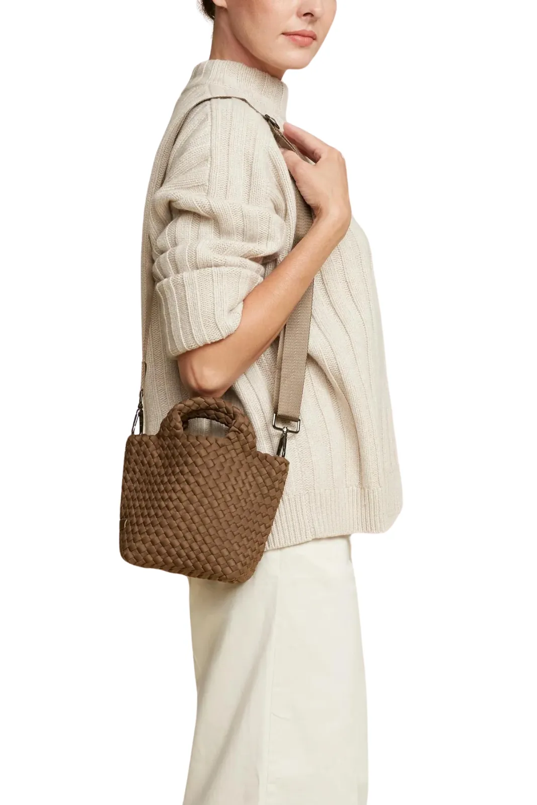 St. Barths Petite Tote, Mink
